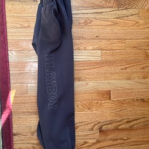 brown playboy sweatpants in great condition worn twice